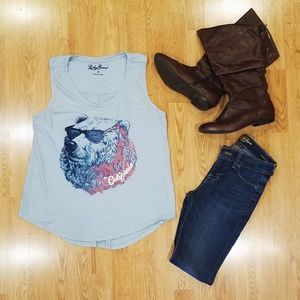 Lucky Brand graphic tank top
